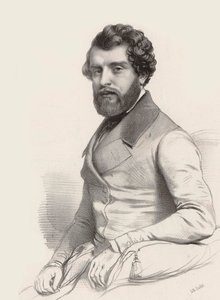 Portrét skladatele Federica Ricciho 1809-1877, 1844.