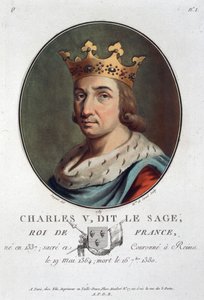 Charles V, známý jako „Moudrý“, král Francie, 1789 od Marie Jeanne Louise Francoise Suzanne Champion