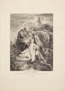 Svatá rodina (La Ste Famille) od Marie Jeanne Renard Dubos