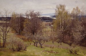 Jarní den ve Vestre Aker od Marie Tannæs