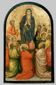 Letnice (malba na dřevě)