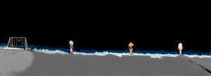 Night Lives Scene 7, 2016 (digitální média) od Marjorie Weiss
