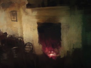 série irish cottage - krb (kombinovaná technika)