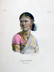 Tanečnice bayadere, 1828 od Marlet et Cie