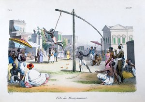 Festival Mariamma a Mariammi, hinduistická Daitya, 1828