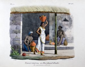 Obchodník s ropou, 1828 od Marlet et Cie