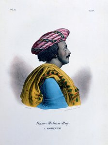 Ram Mohan Roy, zakladatel Brahmo Samaj, 1828
