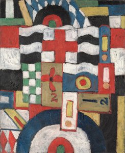 Vojenství, 1914-1915 od Marsden Hartley