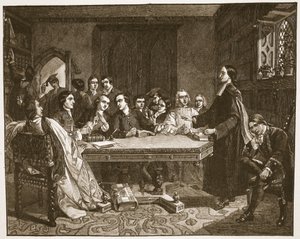 John Wesley a jeho přátelé v Oxfordu, ilustrace z 