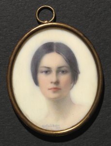 Student umění v Paříži, 1899. od Martha S. Baker
