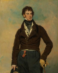 Portrét gentlemana, cca 1815-1830 (olej na plátně)