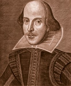 Portrét Shakespeara, 1623. od Martin Droeshout