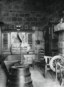Interiér, Dinan, Bretaň, Francie, 1937. od Martin Hurlimann