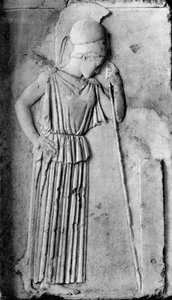 Reliéf AthényMinervy, 5. století před naším letopočtem, 1937.