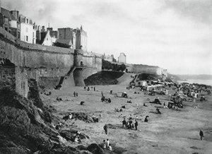 Saint-Malo, Francie, Bretaň, 1937 od Martin Hurlimann