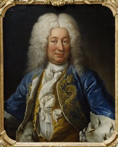 Le roi Frederic I de Suede - Portrét švédského krále Fridricha I. (1676-1751), Mijtens (Meytens), Martin van, mladší (1695-1770). Olej na plátně od Martin II Mytens or Meytens