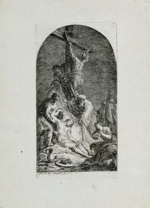 Sestup z kříže od Martin Johann Schmidt