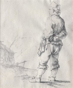 Stojící chlapec od Martin Johann Schmidt