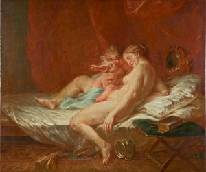 Venuše a Amor