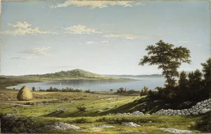 Pobřeží Rhode Islandu od Martin Johnson Heade