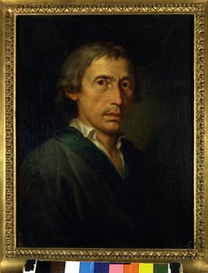 Portrét Giuseppe Pariniho (1729-1799) italský básník a spisovatel Malba Martina Knollera (1725-1804) 1760-1770 cca. Milán