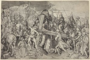Kristus nesoucí kříž od Martin Schongauer
