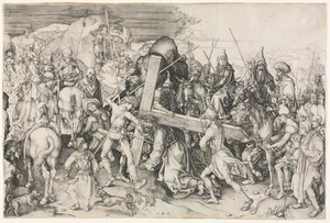 Kristus nesoucí kříž od Martin Schongauer