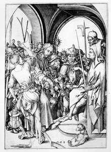 Kristus před Annášem (rytina) od Martin Schongauer