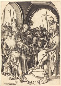 Kristus před Annášem od Martin Schongauer