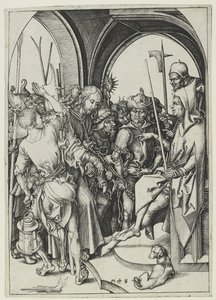 Kristus před Annášem od Martin Schongauer