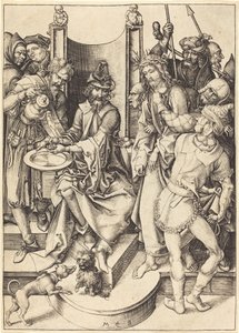 Kristus před Pilátem od Martin Schongauer