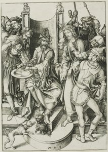 Kristus před Pilátem od Martin Schongauer