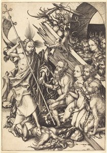 Kristus v limbu od Martin Schongauer