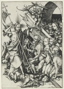 Kristus v Limbu od Martin Schongauer