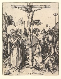 Ukřižování, ca. 1435-1491. od Martin Schongauer