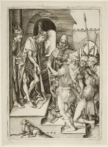 Umučení Krista - Představení Krista (Ecce Homo) od Martin Schongauer