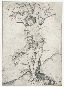 Svatý Šebestián od Martin Schongauer
