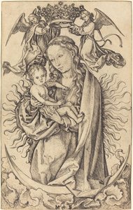 Madonna na půlměsíci od Martin Schongauer