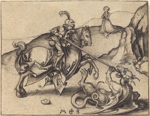 Svatý Jiří od Martin Schongauer