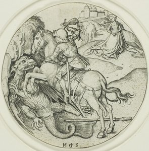 Svatý Jiří od Martin Schongauer