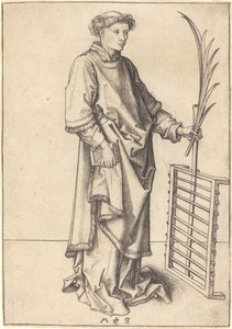 Svatý Vavřinec od Martin Schongauer