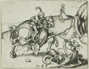 Svatý Jiří od Martin Schongauer