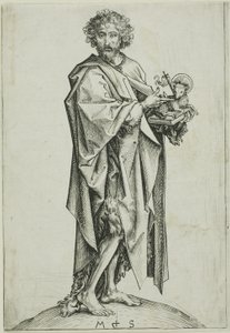 Svatý Jan Křtitel od Martin Schongauer