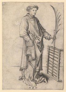 St. Lawrence, ca. 1435-1491. od Martin Schongauer