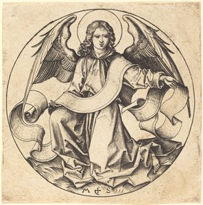 Anděl svatého Matouše od Martin Schongauer