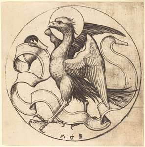 Orel svatého Jana od Martin Schongauer