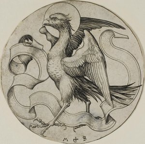 Orel svatého Jana od Martin Schongauer
