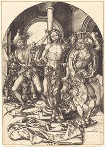 Bičování od Martin Schongauer