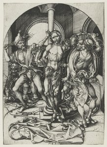 Bičování od Martin Schongauer