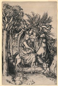 Útěk do Egypta od Martin Schongauer